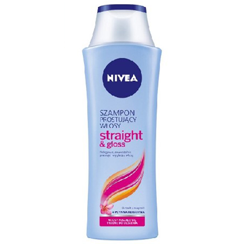 nivea szampon prostujący włosy