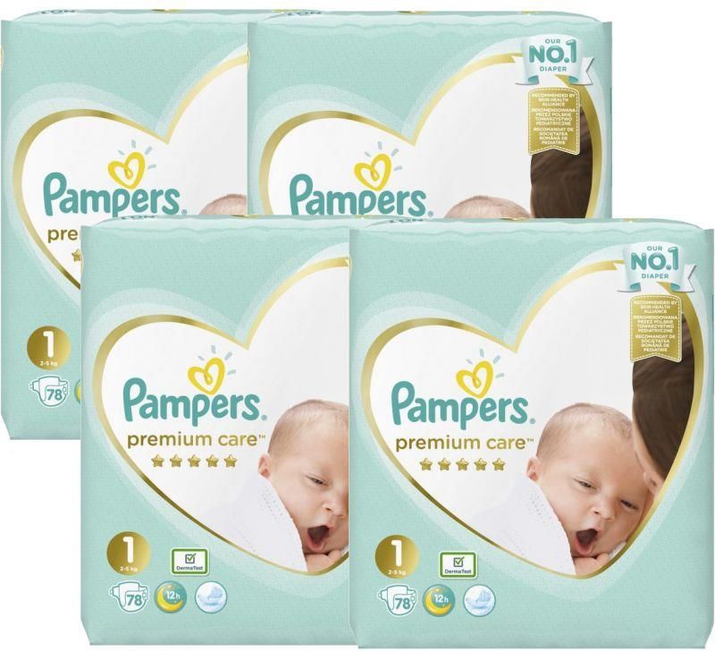 pampers pieluszki premium care newborn mini 168 ceneo