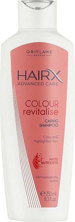 hairx szampon do włosów farbowanych 250ml oriflame