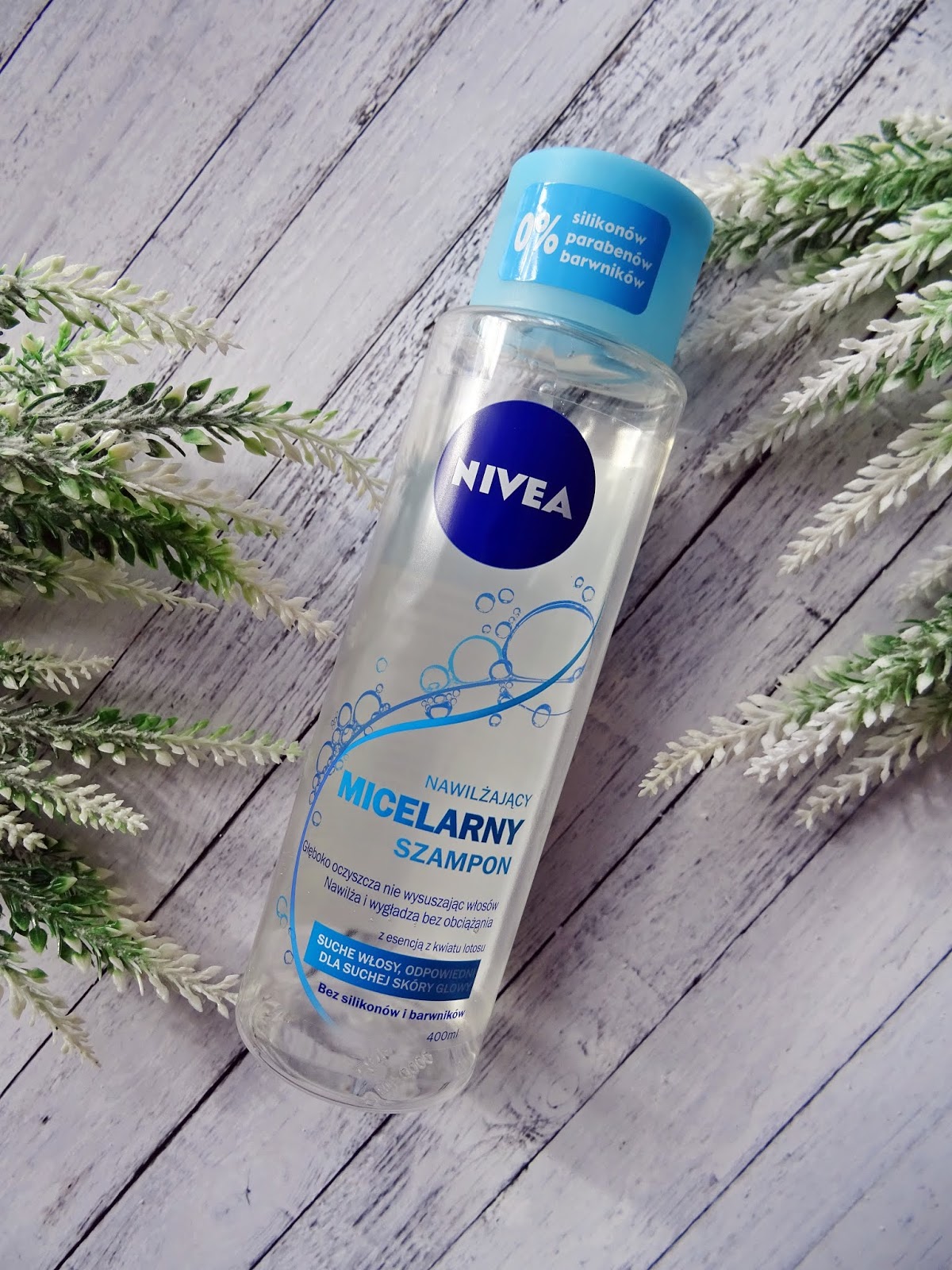 nivea nawilżający micelarny szampon z esencją z kwiatu lotosu opinie