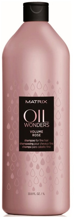 matrix rose oil wonder szampon objętość wizaz