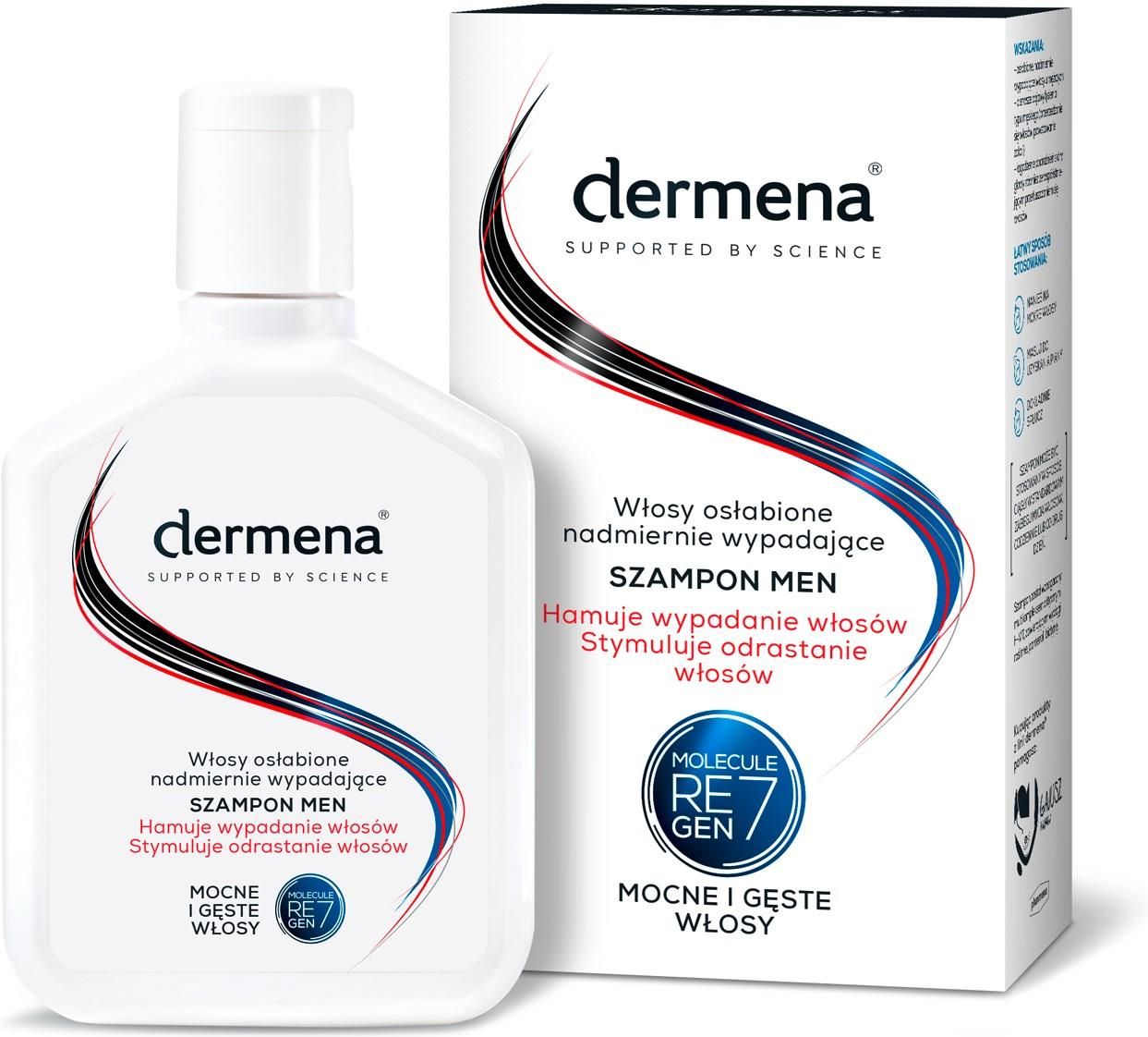 szampon dermena hair care nadmiernie wypadających opinie