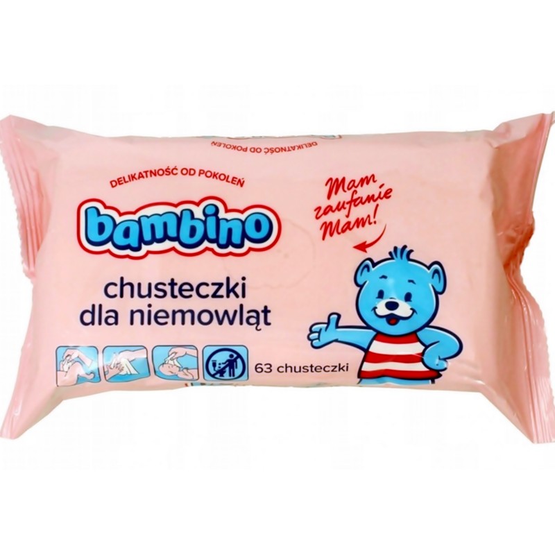 bambino chusteczki nawilżane