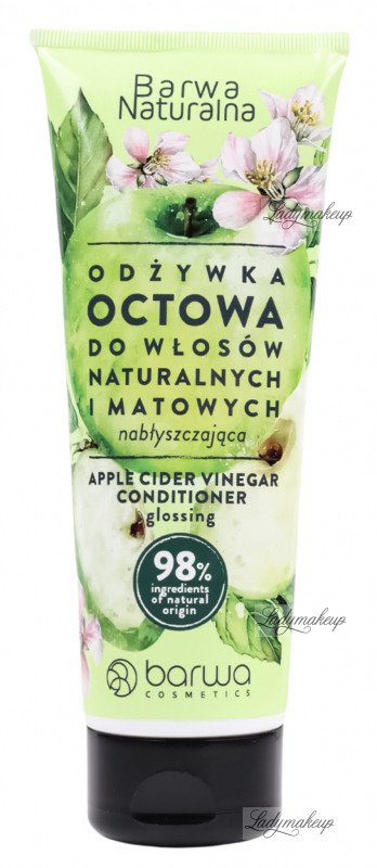 odżywka nabłyszczająca do włosów naturalnych