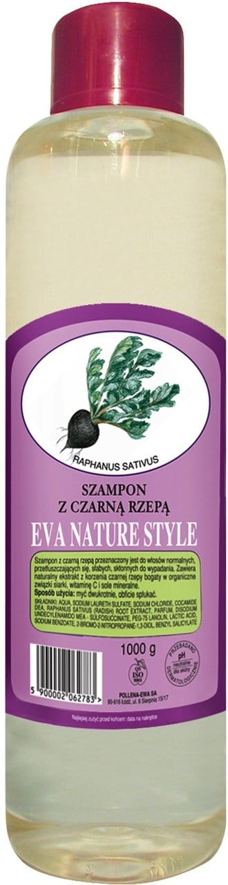 pollena eva natura style szampon z czarną rzepą