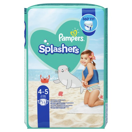 pampers splashers 4-5 allegro