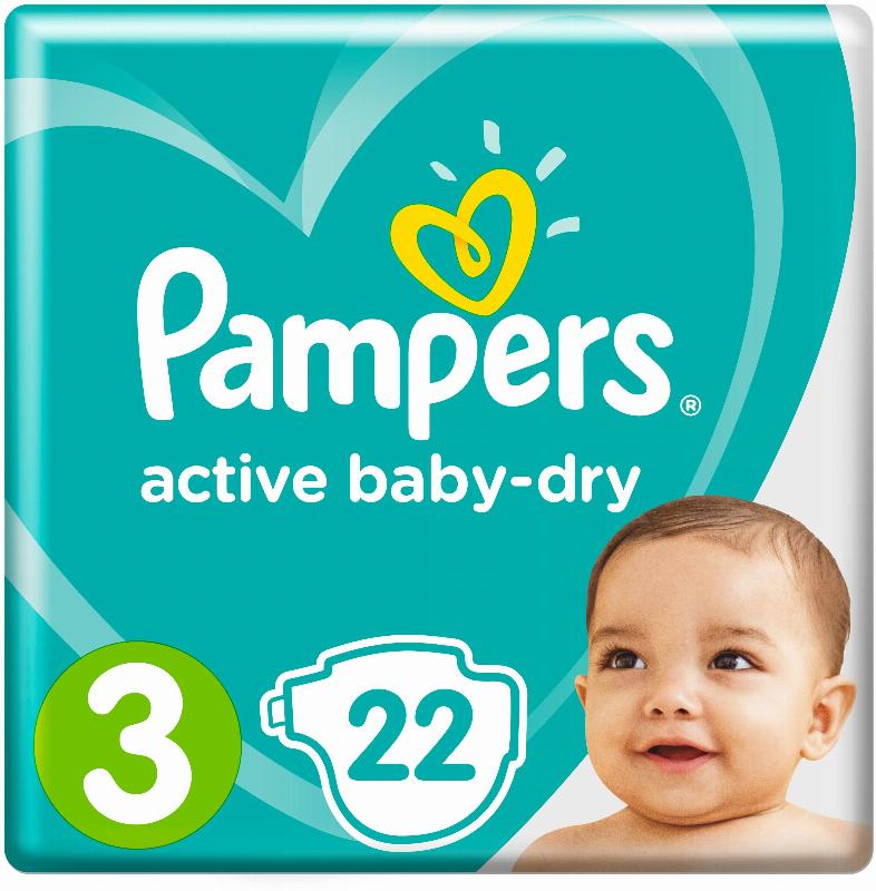 pampers active baby dry r.3