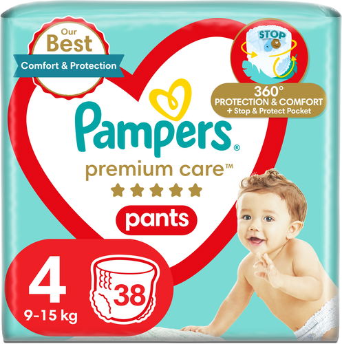 pampers pants 4 premium 38