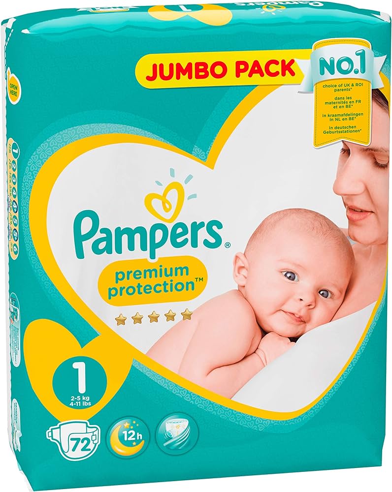 pannolini pampers 80 taglia 1