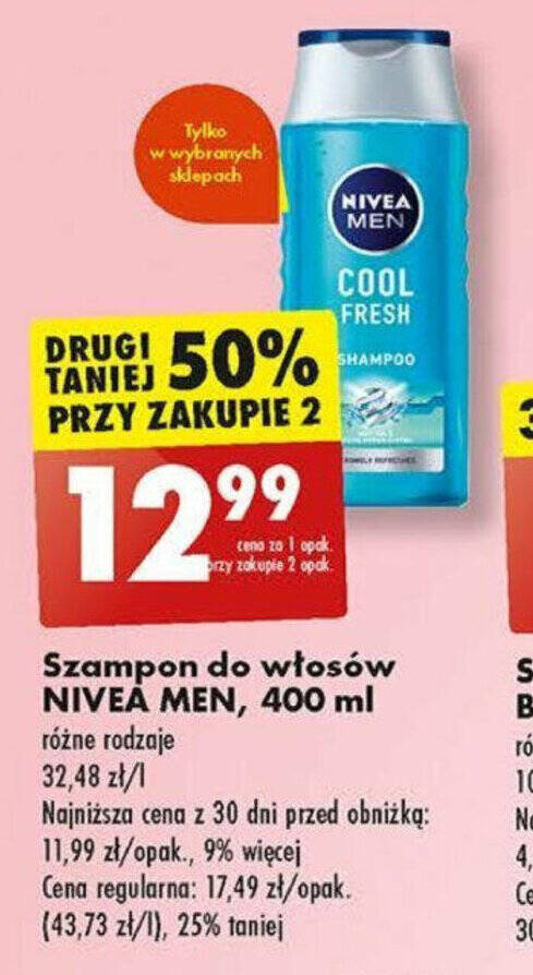 szampon nivea w biedronce