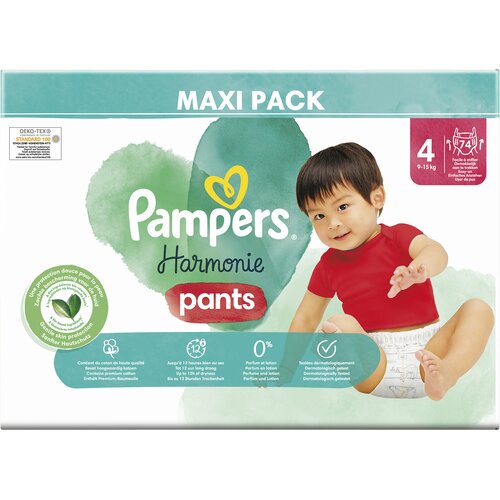 pampers pants 3 74szt