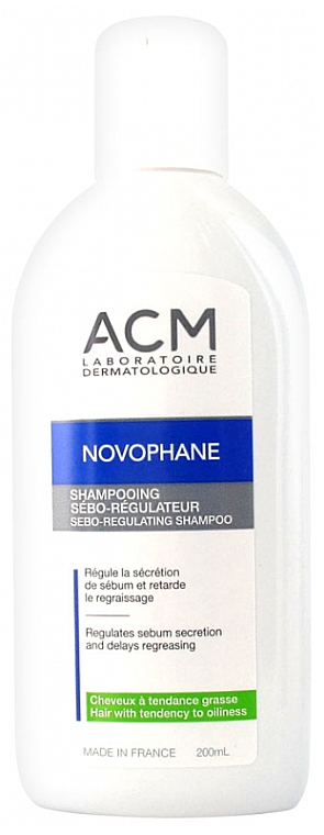 acm novophane szampon sebo-regulujący 200 ml