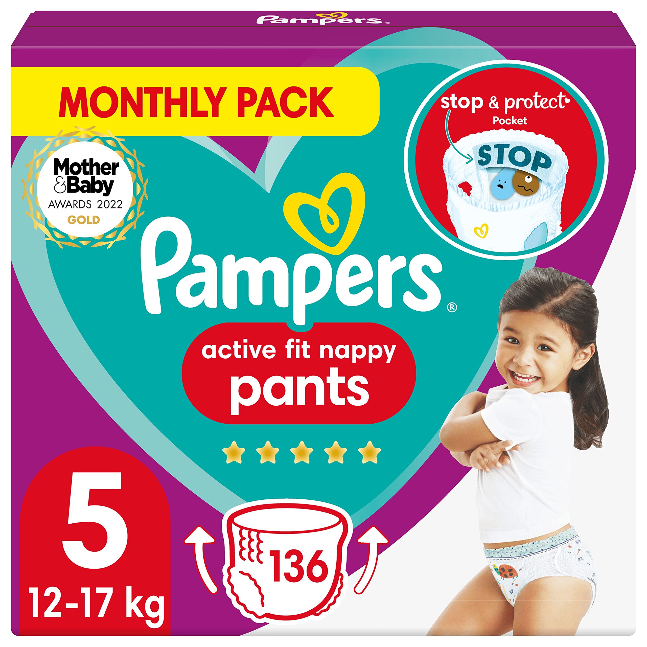 active fit pampers 5