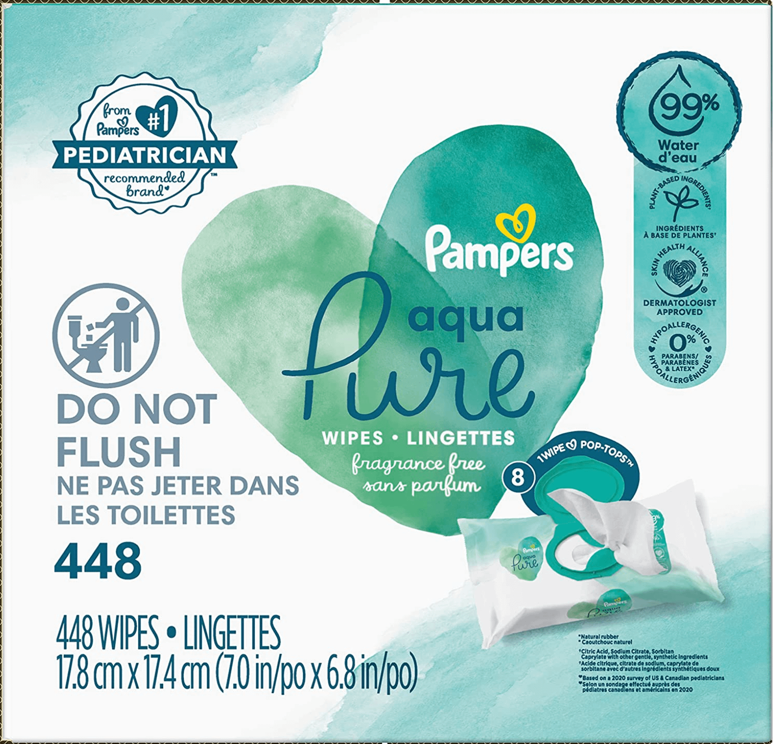 pampers aqua pure r