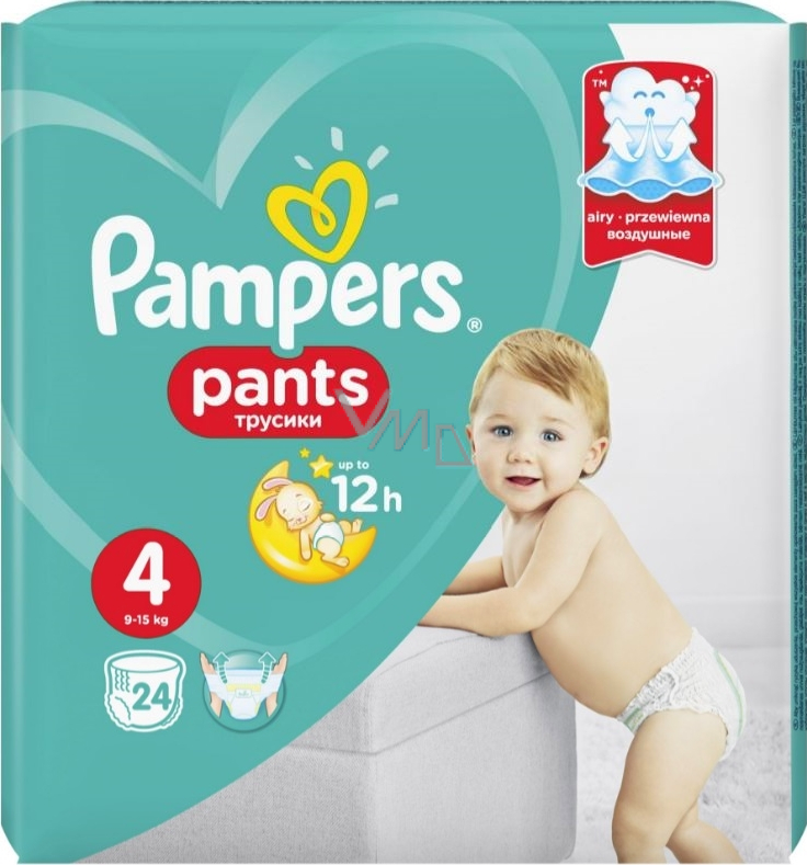 pampers pants 4 24 szt