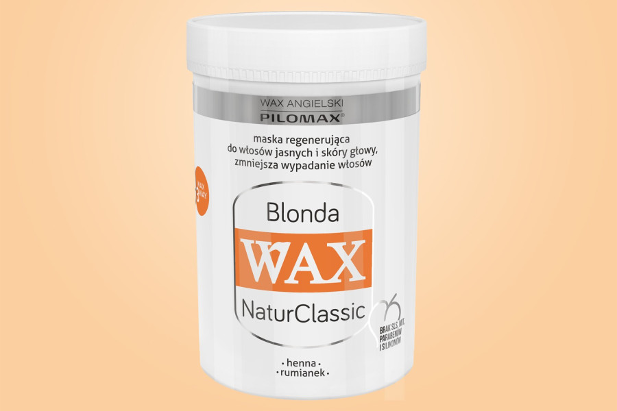 maska i szampon do wlosow blond wax recenzja