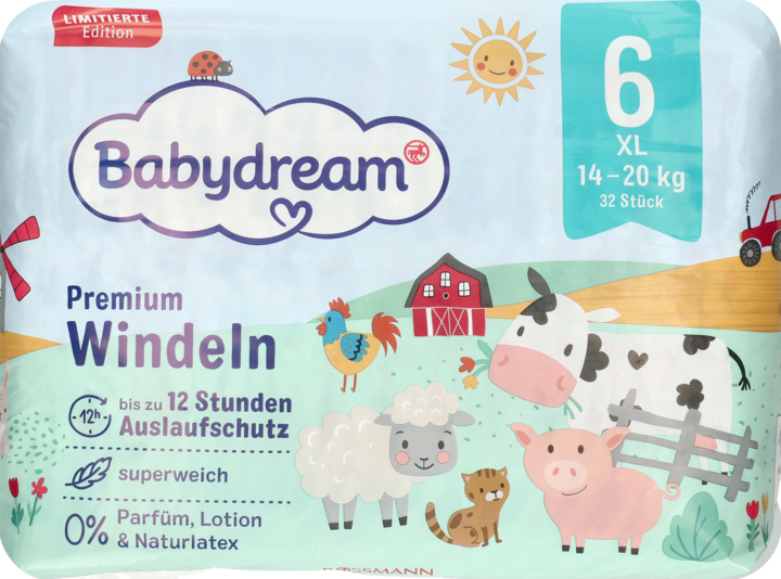 rossmann babydream pieluchomajtki 6 obwód