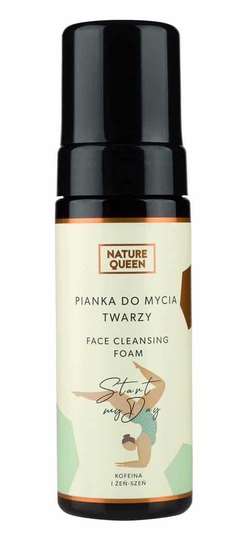 nature queen pianka myjąca do twarzy 175ml