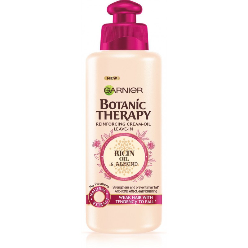 garnier botanic therapy krem do włosów olejek rycynowy 200ml