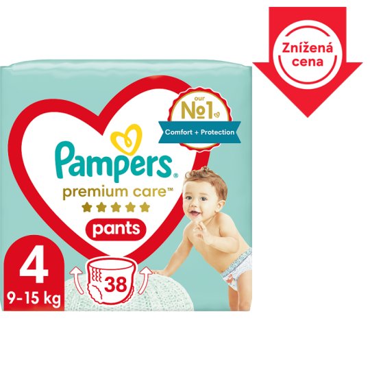 tesco pampers premium care 4 cena