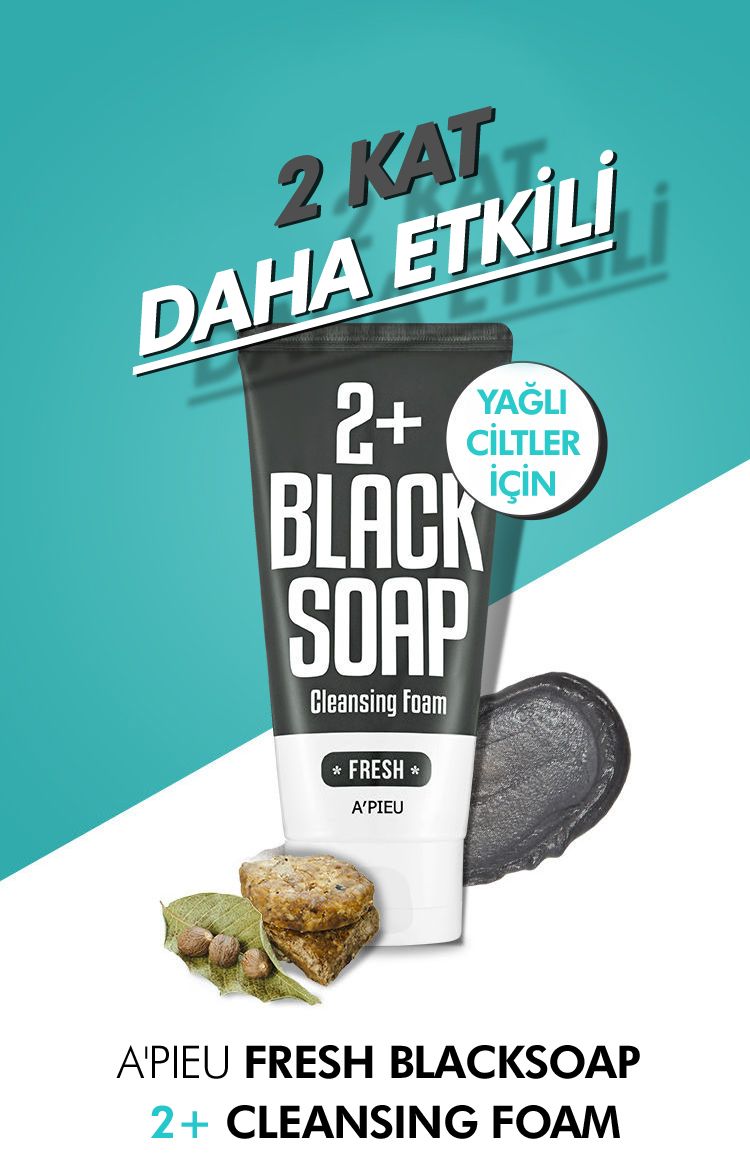 apieu fresh blacksoap oczyszczająca pianka do twarzy