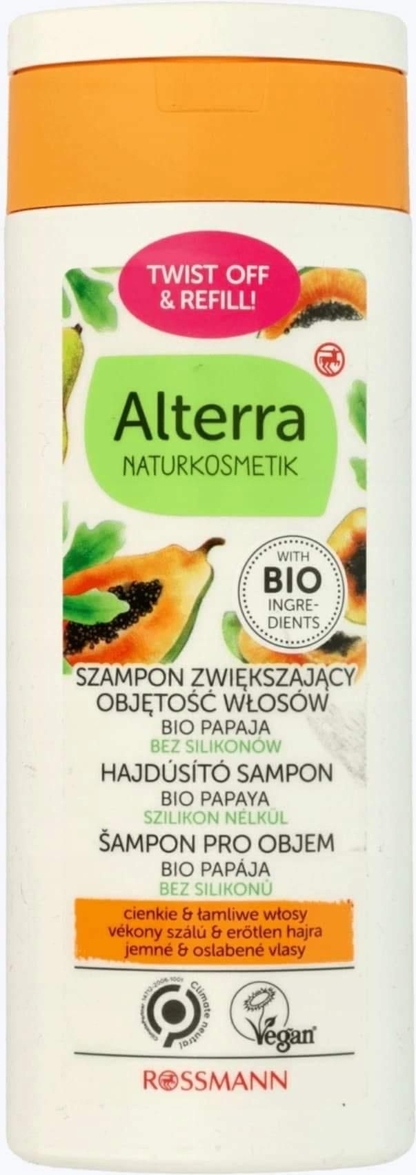 alterra repair szampon odbudowujący organiczny