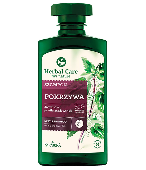 armona herbal care szampon pokrzywowy do włosów