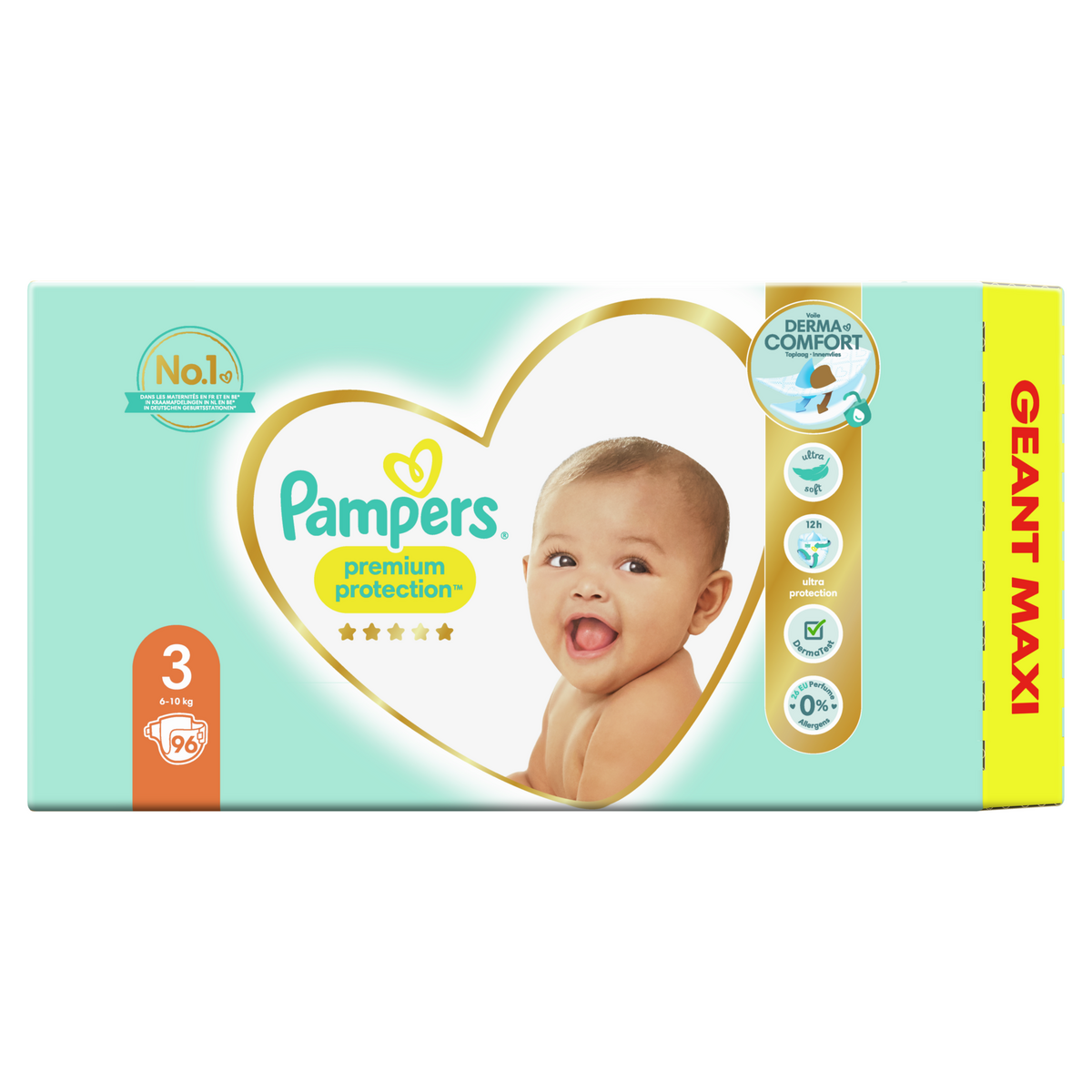 auchan pampers 3 premium care