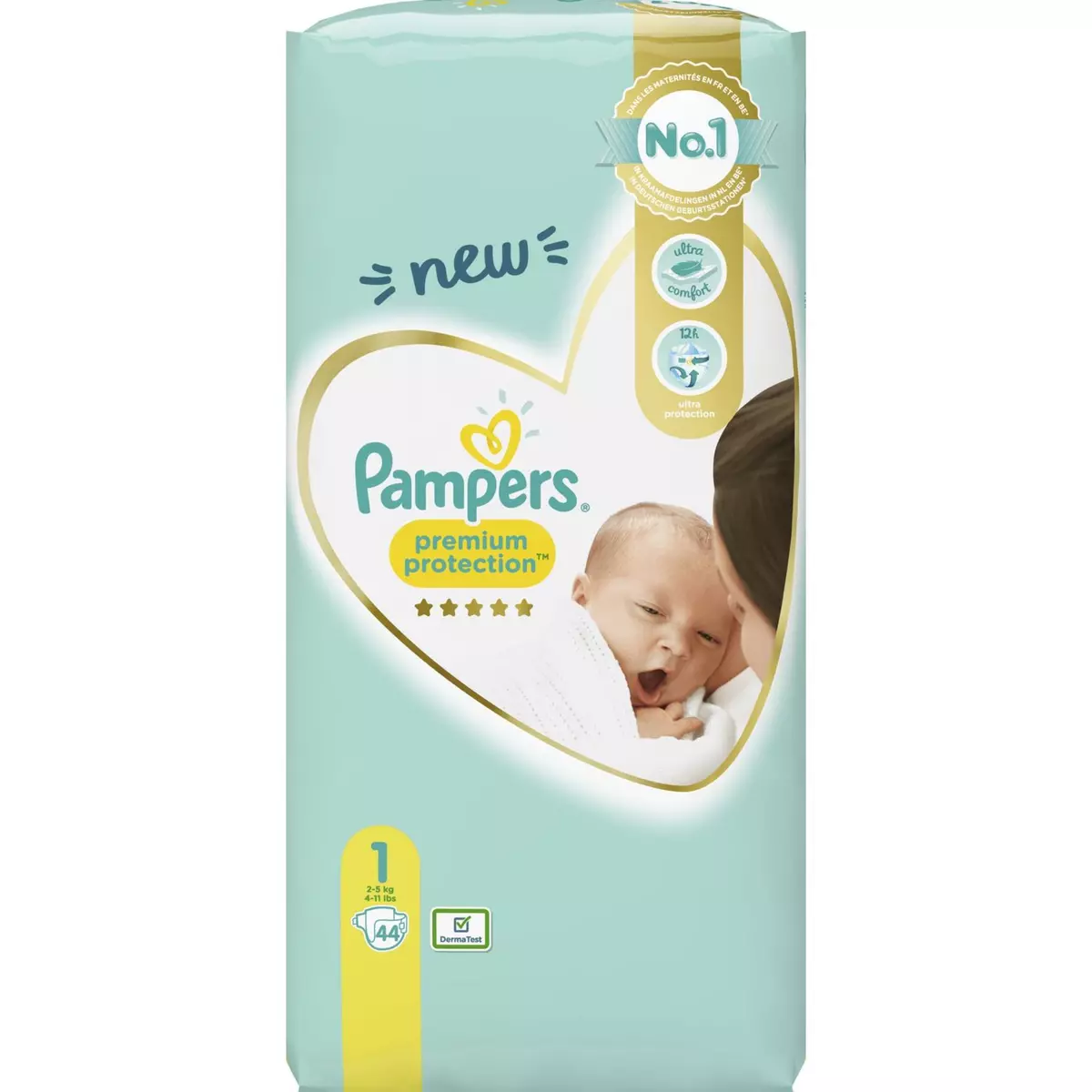 auchan pampers premium care 1