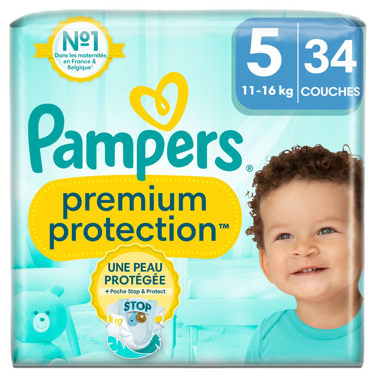 auchan pampers premium care 5