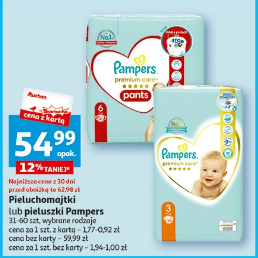 auchan promocja pampers