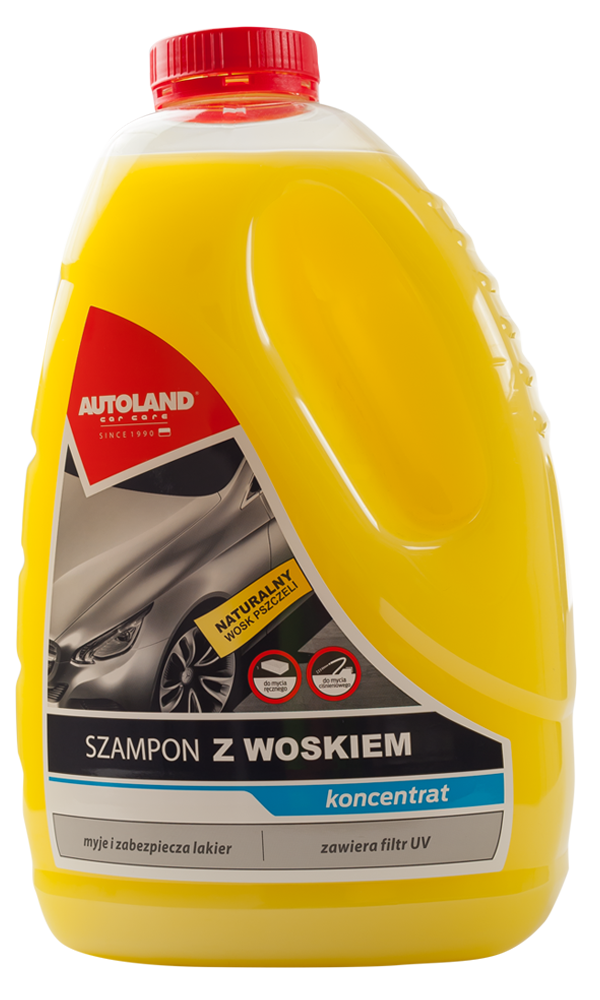 autoland szampon usuwa woski