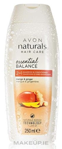 avon naturals szampon mango i imbir