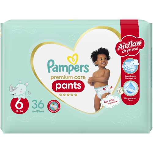 pampers 6 pants 36 szt