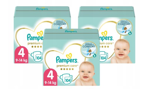 allegro pieluszki pampers 4