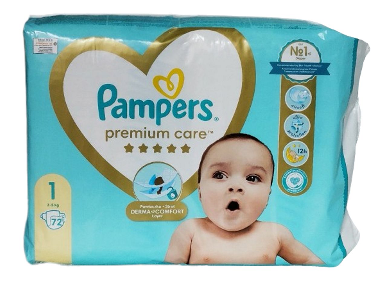 pieluchy pampers premium care 1 olx