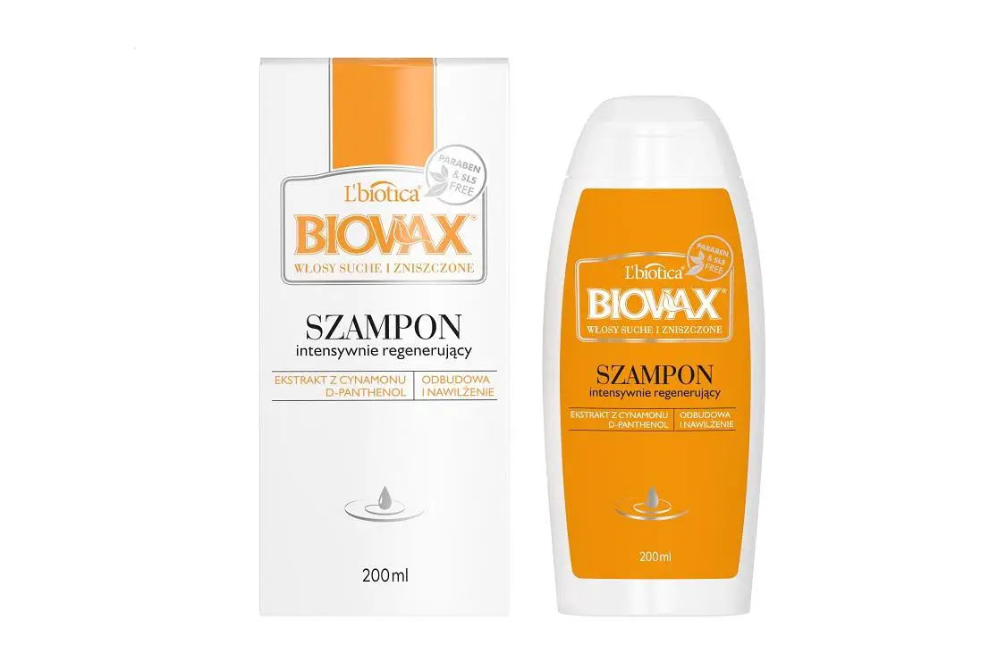 biovax szampon włosy suche i zniszczone