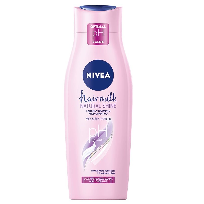 szampon z proteinami mleka nivea