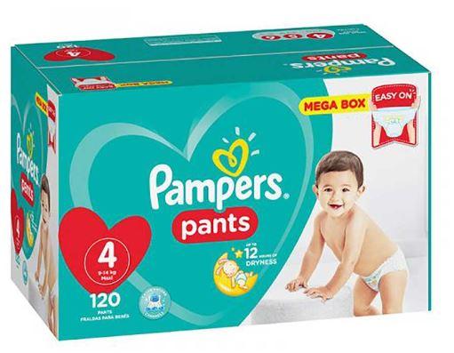 pampers pants mega box 4