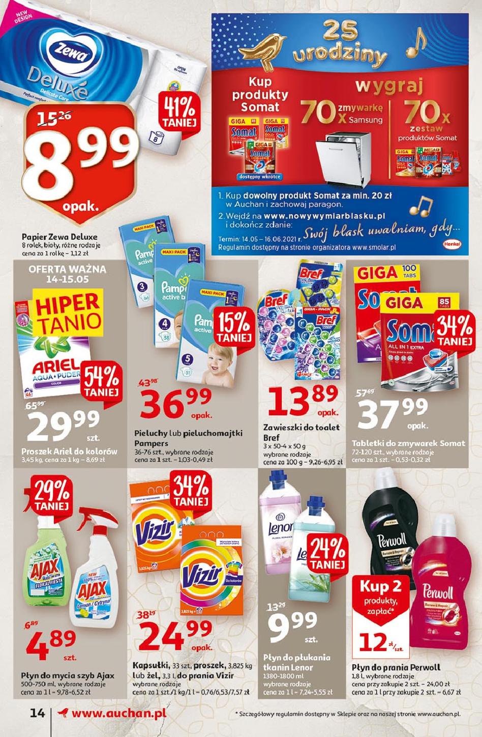 urodziny auchan pampers