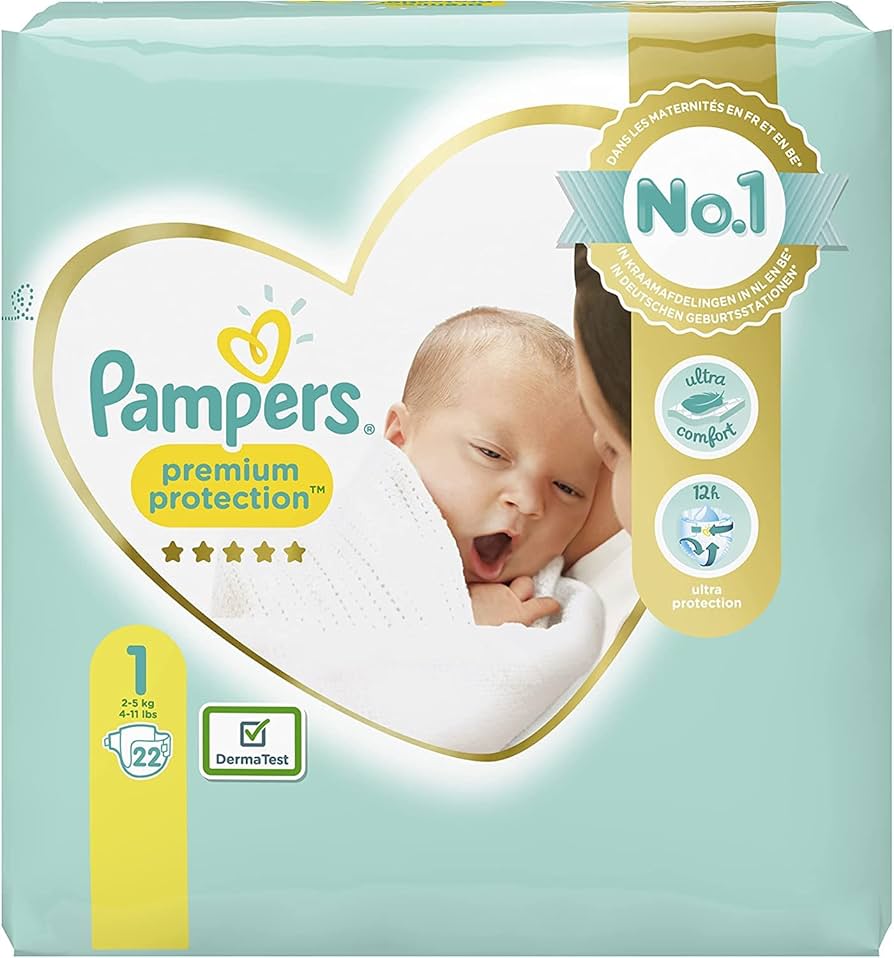 pampers premium care 22 sztuki