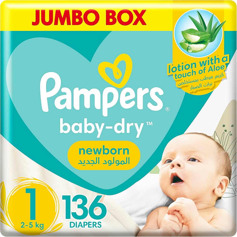 monthly newborn pampers 2-5 kg