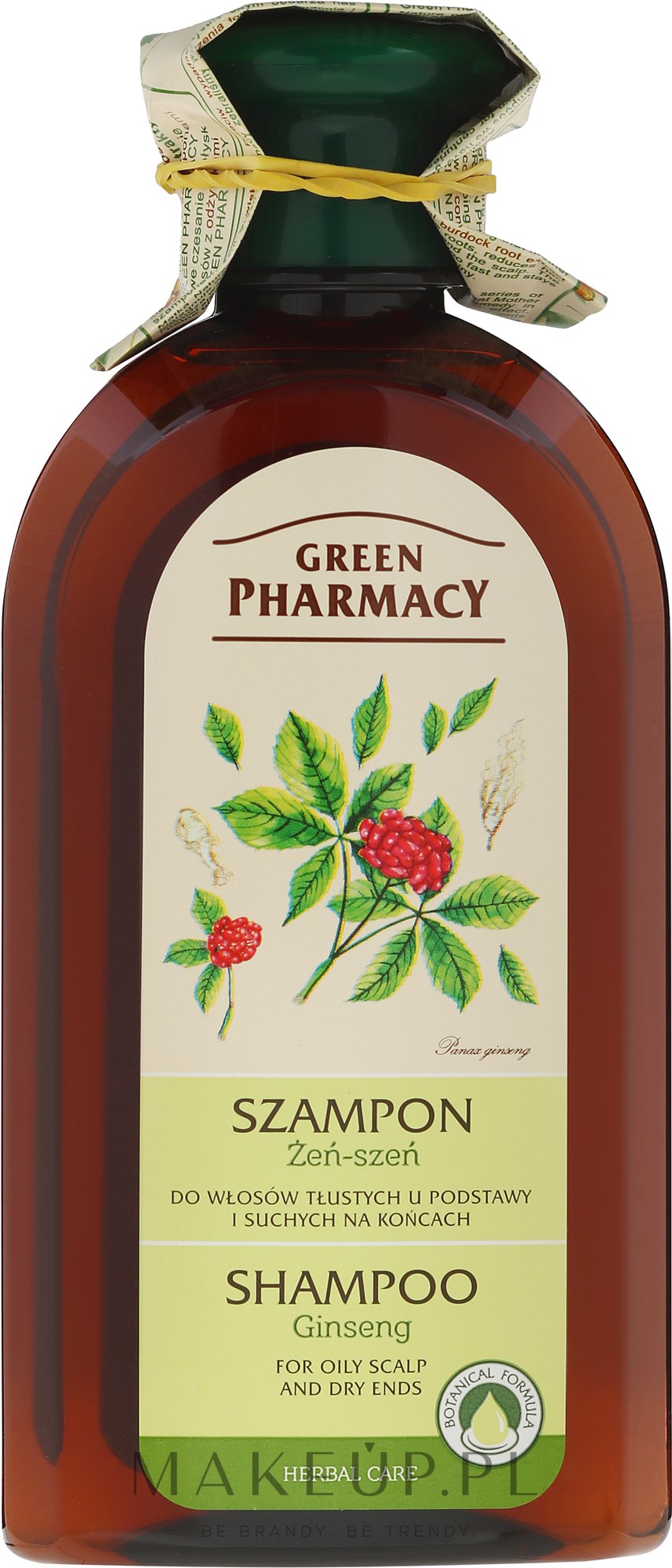 green pharmacy szampon żeń szeń