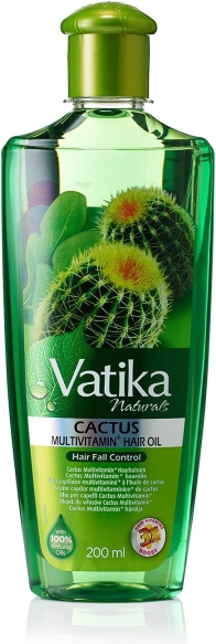 dabur vatika olejek do włosów z oliwą kaktus 200