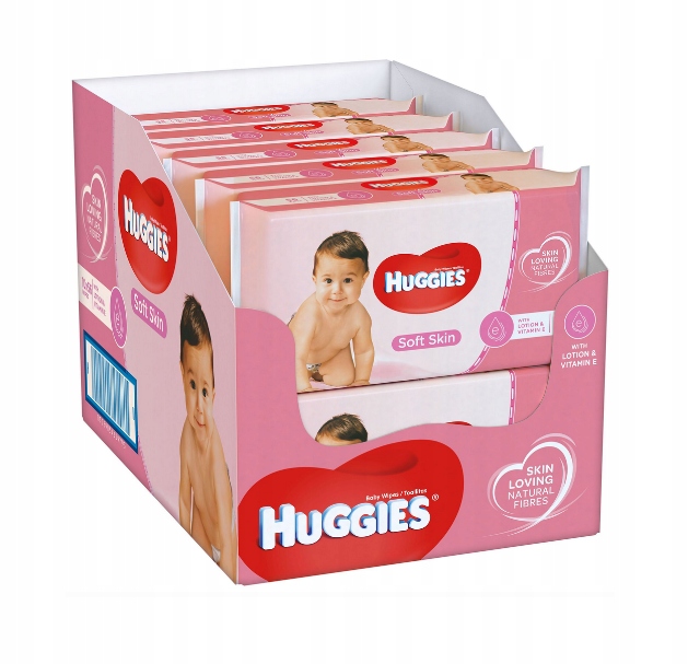 chusteczki huggies soft skin allegro