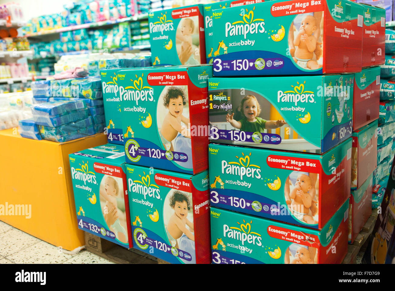 pampers in czech