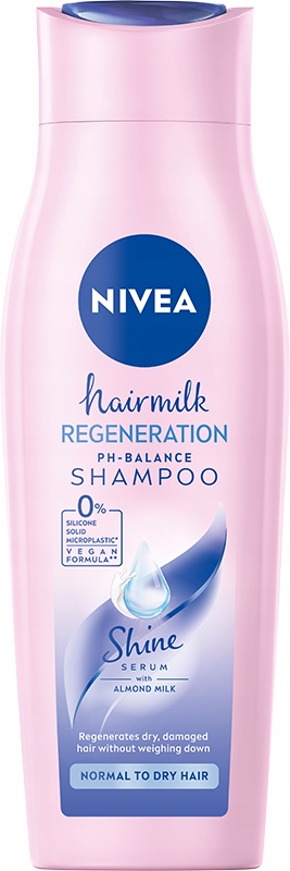 nivea hairmilk szampon pielęgnujący