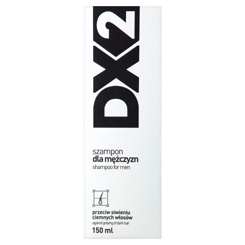 dx2 szampon dla mężczyzn przeciw siwieniu włosów 150 ml