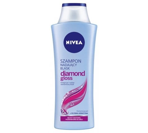 nivea szampon diamond gloss