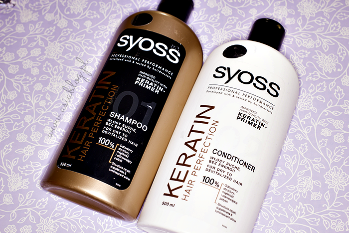 syoss keratin hair perfection szampon do włosów suchych bez energii